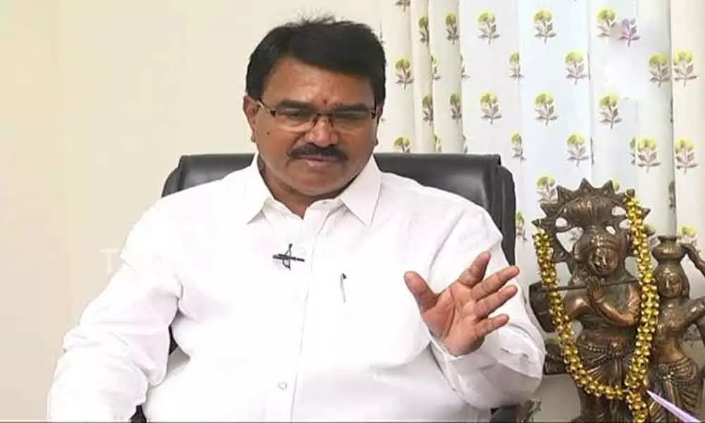 Minister Niranjan Reddy escaped unhurt as convoy vehicles collided in Wanaparthy district