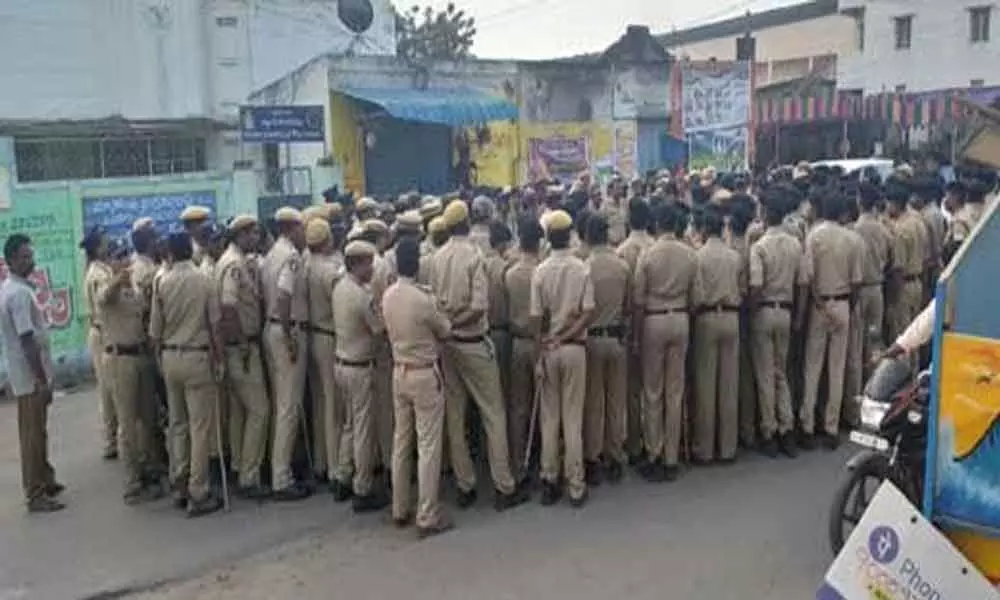 Amaravati row: Police deploy extra forces in capital region
