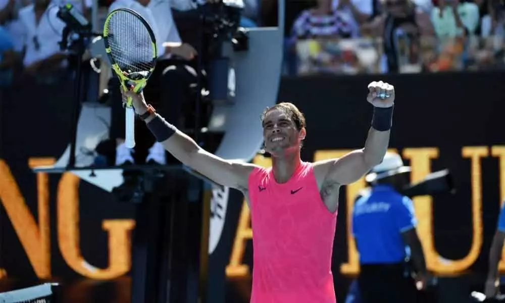 Nadal in the pink as Sharapova hits all-time low