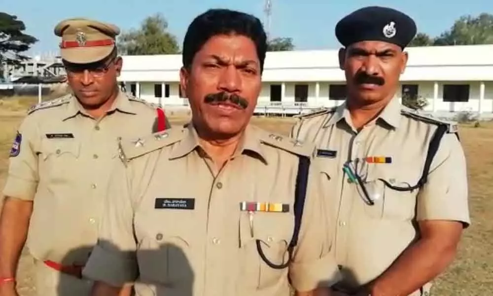 Vikarabad SP inspects security arrangements in Kodangal