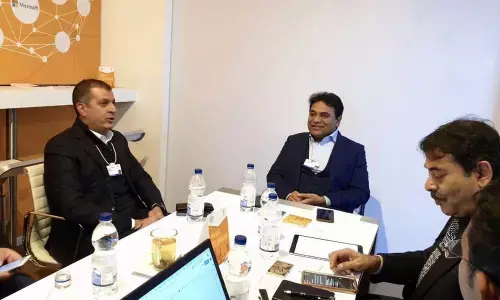 Minister KTR meets global industry leaders at WEF in Davos