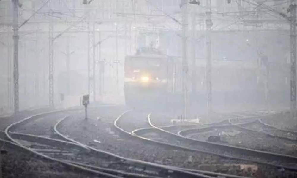 Dense Fog Covers Delhi Delaying Flights, Trains