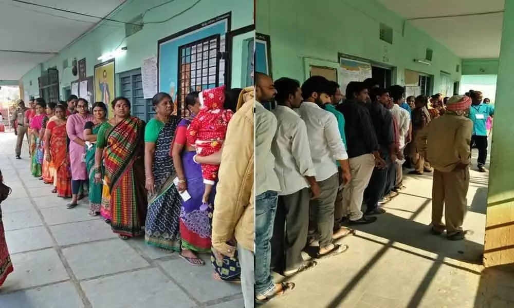 Hyderabad: 15.40 per cent polling recorded till 9 am
