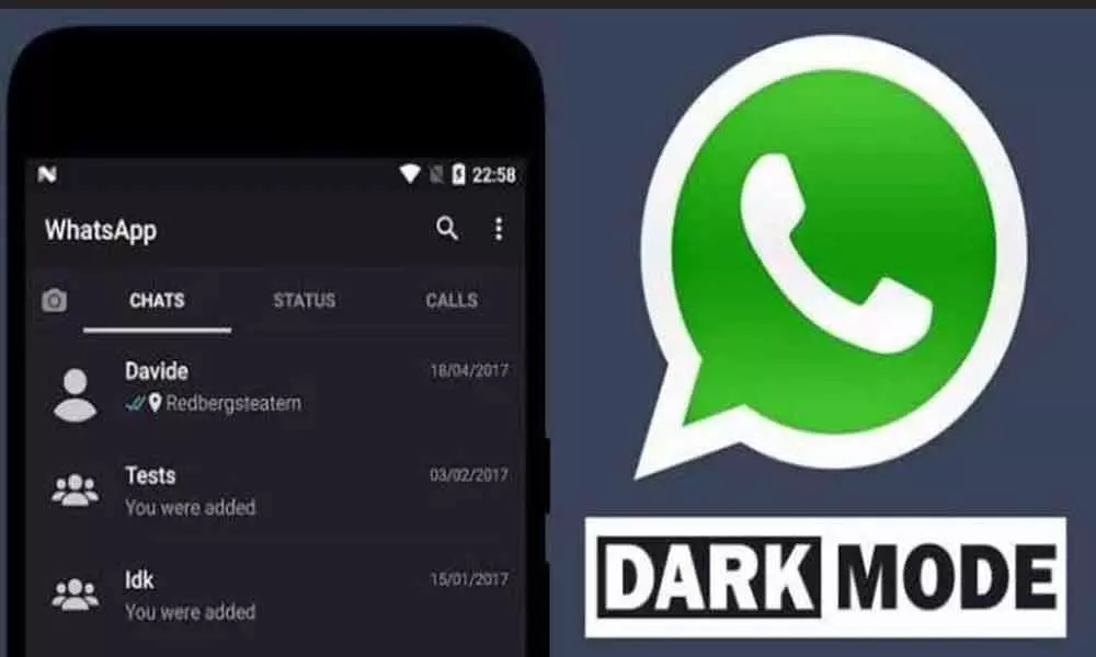 WhatsApp rolls out Dark Mode for Android Users