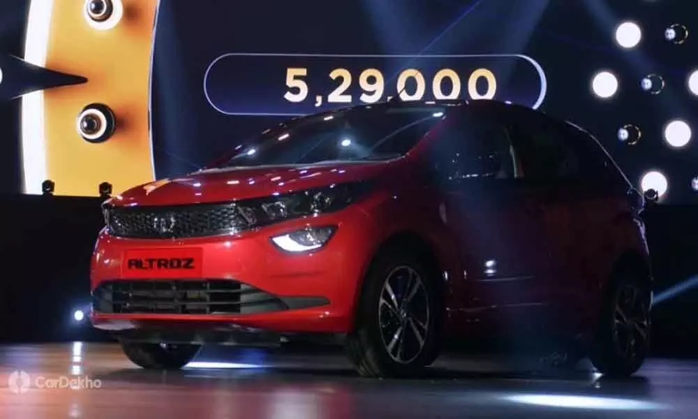 Tata Altroz Launched At Rs 5.29 Lakh