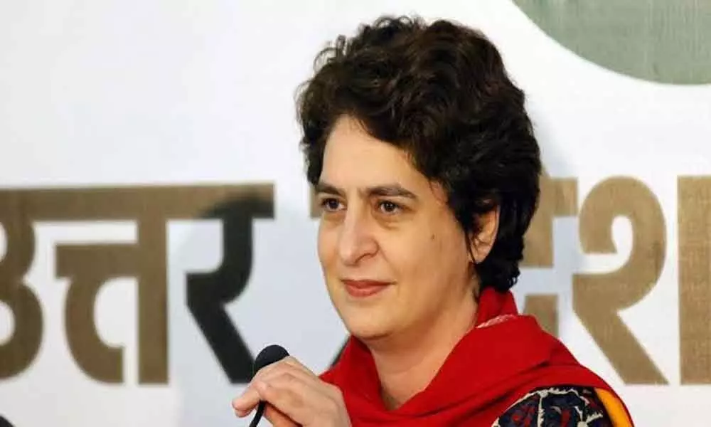 Priyanka Gandhi to lead Congress movement in UP on farmers issue