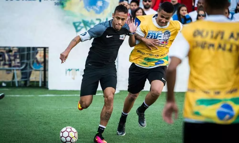 Discover who makes Neymar Jrs dream five-a-side team