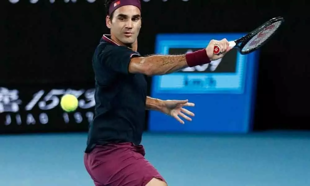 Federer in ominous touch