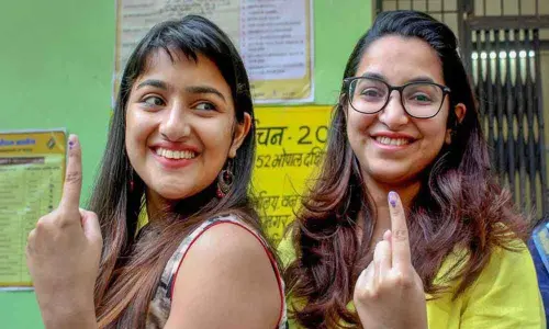 Peaceful polling underway in Hyderabad