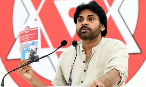 Jana Sena chief Pawan Kalyan hints that the centre has no role in states capital