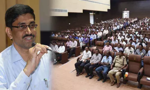 Visakhapatnam: VSP employees participate in the road safety programme
