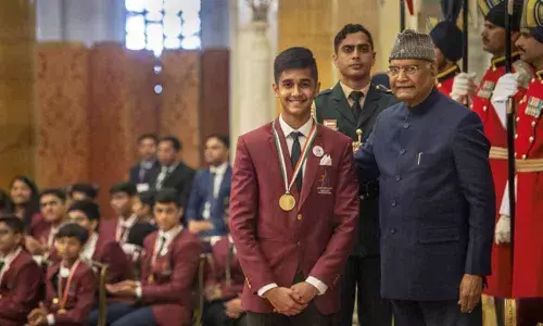 New Delhi: Yash Aradhya first motorsports person to win PM Bal Puraskar