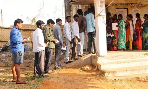 Huge turnout in municipalities abutting GHMC