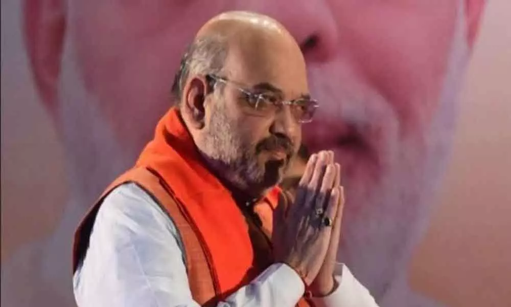 Amit Shah pays tributes to Bal Thackeray, says he never compromised with ideals