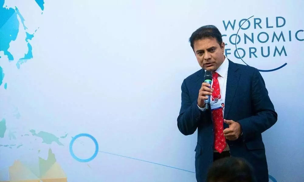 Minister KTR participates in a coveted gathering of world leaders