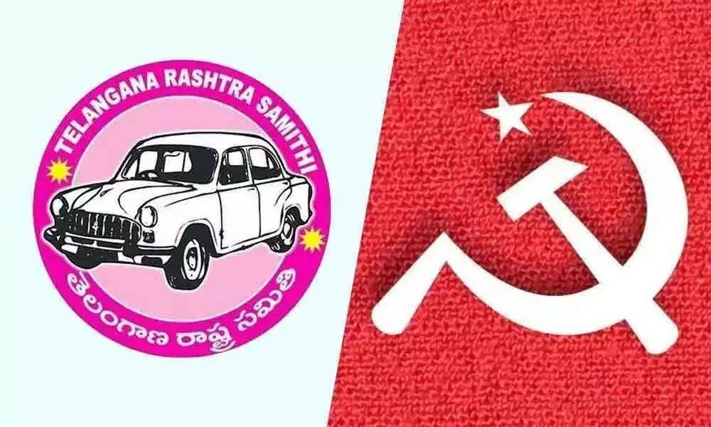 CPM accuses TRS of using money, muscle power to grab votes