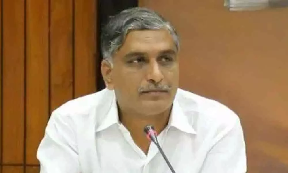 Hyderabad: Harish Rao appealed to all financial institutions for loan push to farmers