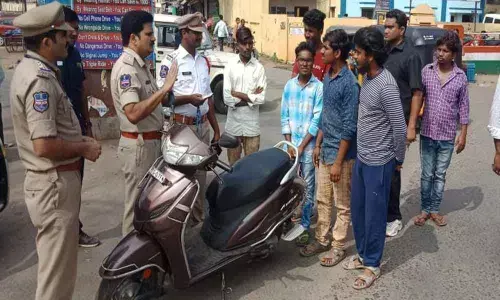 25 minors caught for riding bikes