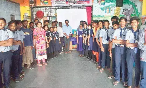 Hyderabad: Rich tributes paid to Subas Chandra Bose in Ramnagar