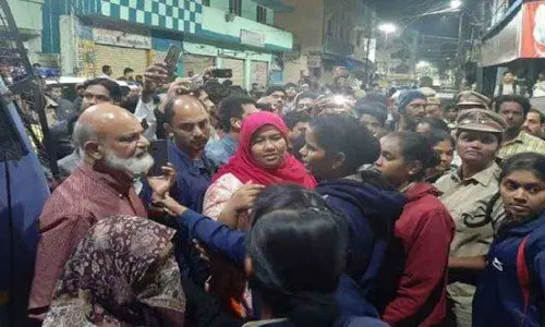 15 held for protesting against CAA, NRC in Hyderabad