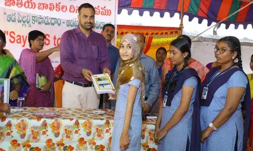 National Girl Child Day celebrated in Khammam