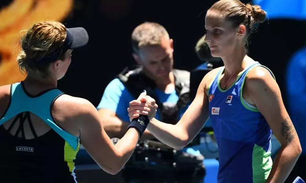 Second seed Pliskova out in latest Australian Open shock
