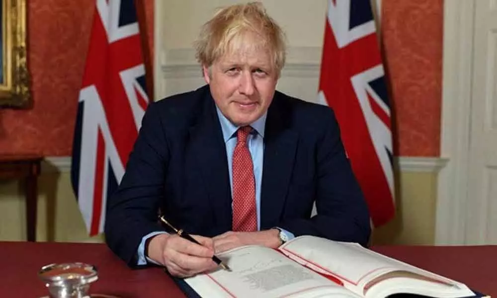 Johnson hails new chapter as he signs EU divorce treaty