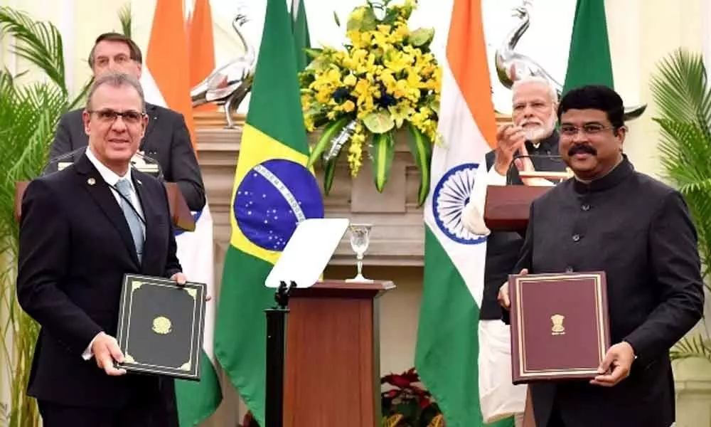 India, Brazil sign pacts to boost strategic partnership