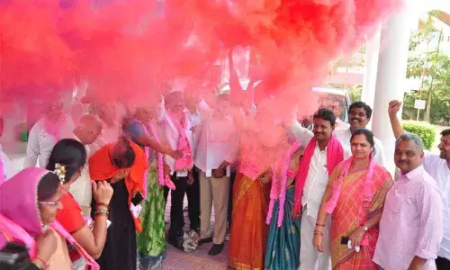 TRS wins 5 municipalities in Khammam district