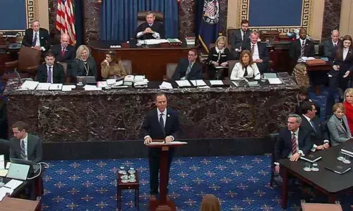 Democrats conclude opening arguments in Senate impeachment trial