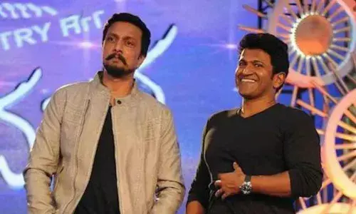 Power Star hails Kichcha Sudeep For Dadasaheb Phalke