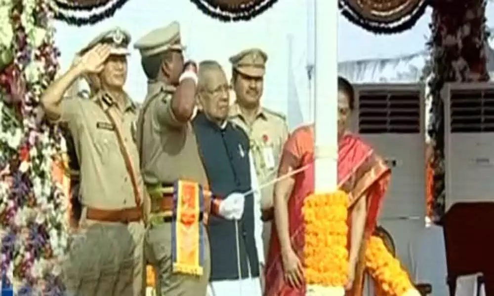 Republic Day 2020: All officials hoist tricolour flag at their respective offices in AP