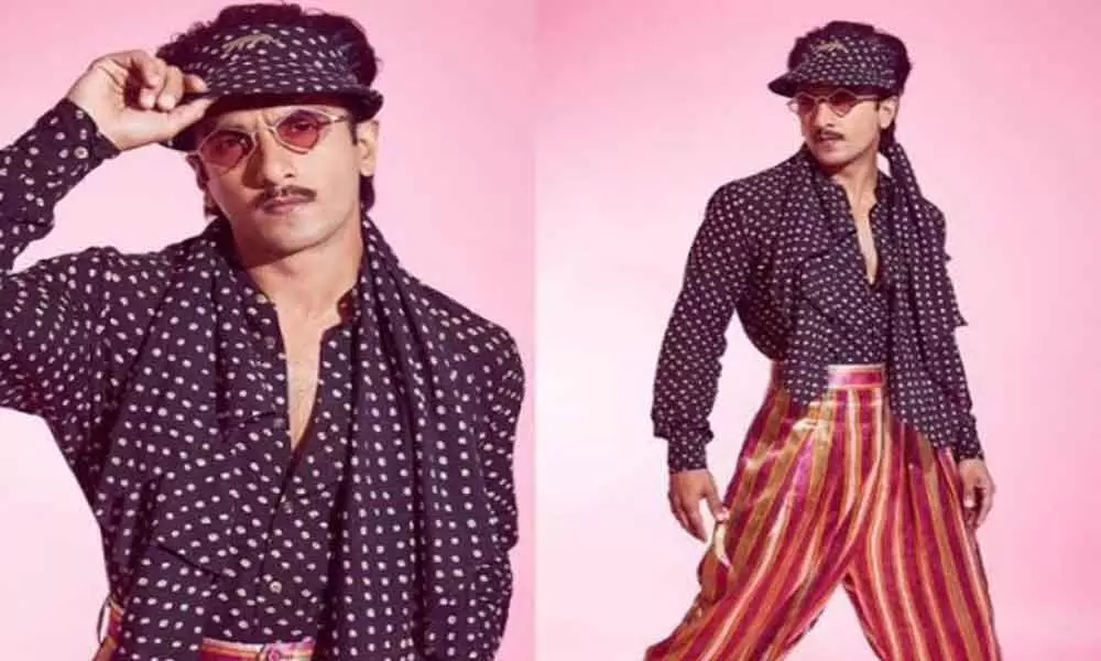 Ranveer Singh brings back the rare 1970's retro flamboyance, in great style