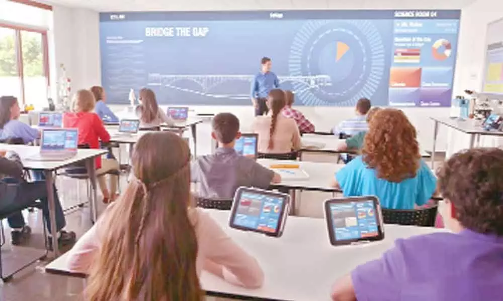 distance learning classroom