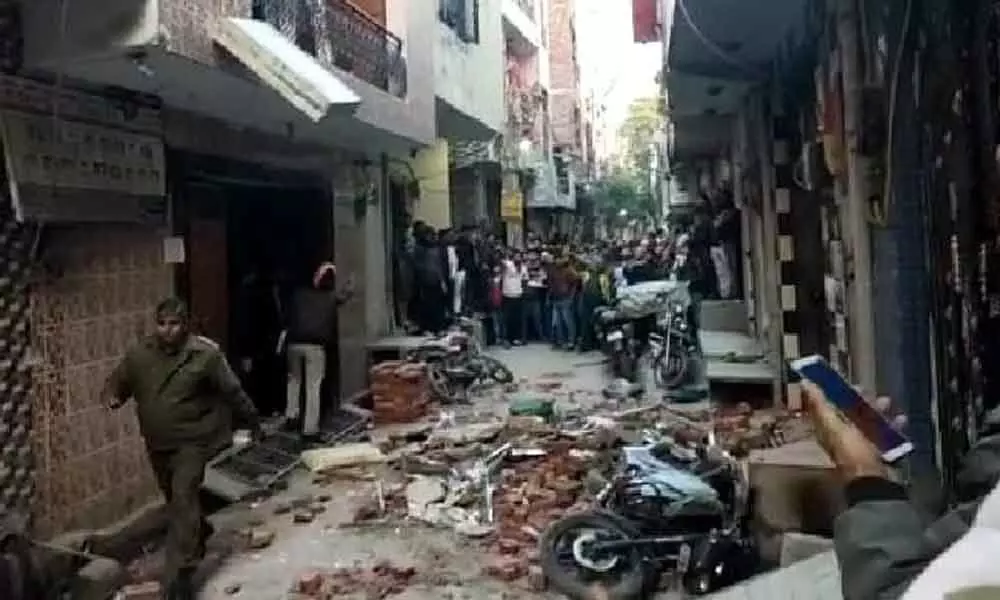 Bhajanpura building collapse: Owner held