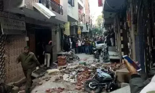 Bhajanpura building collapse: Owner held