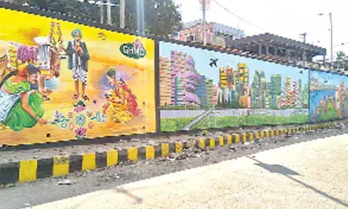 Hyderabad: Artworks on RuB cynosure of all eyes
