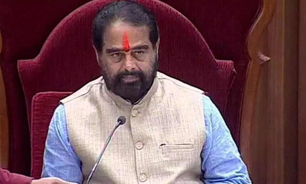 Speaker Tammineni Sitaram alleges misuse of funds in irrigation projects at Srikakulam