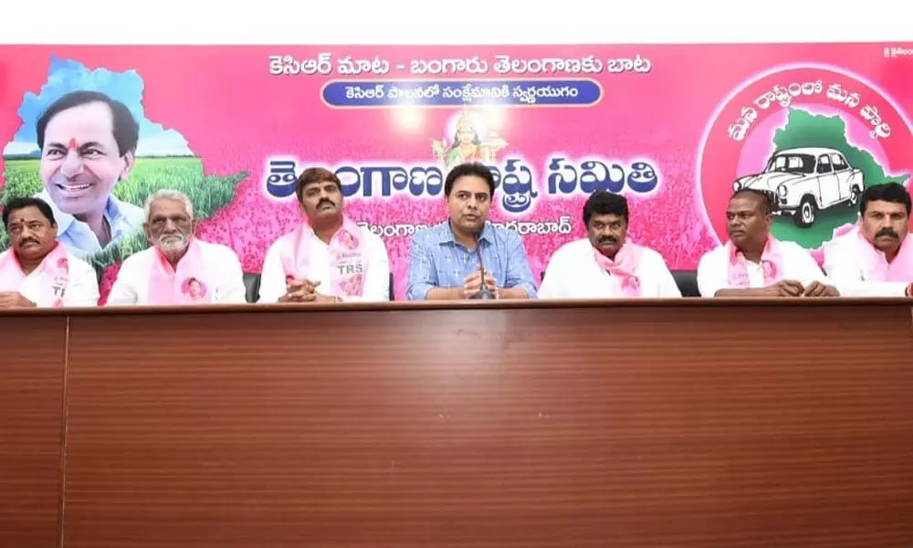 TRS ensured social justice in Chairperson and Mayor elections: KTR