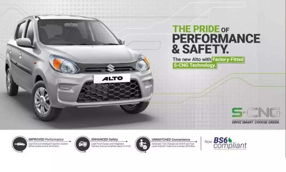 BS VI Alto CNG version launched