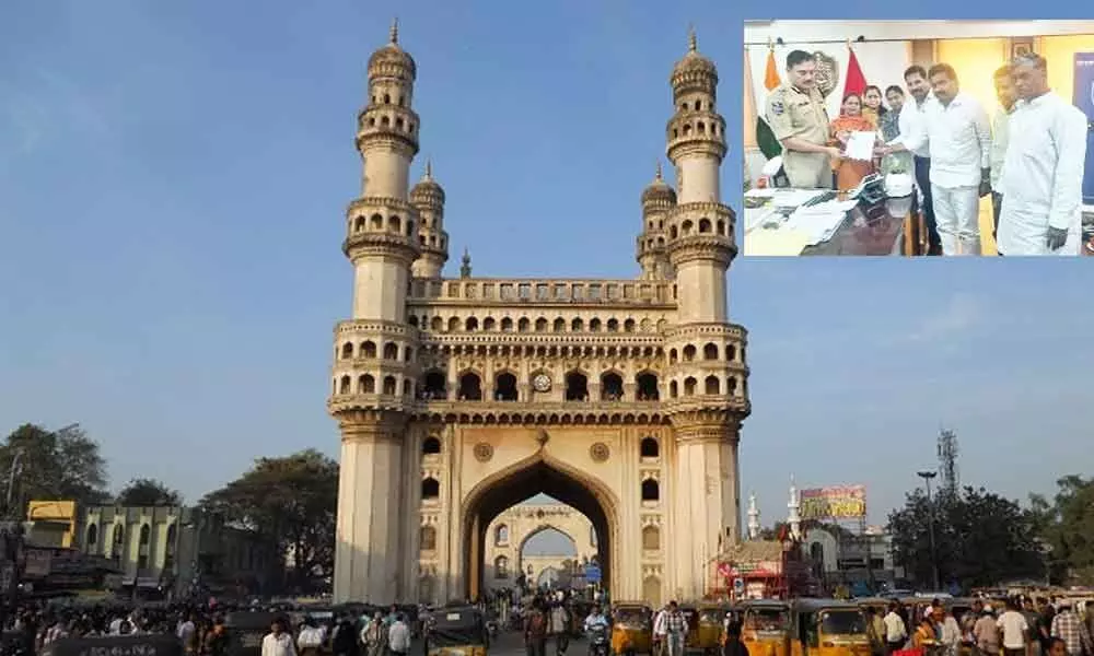 Hyderabad: Permission sought to hold pro-CAA meet at Charminar