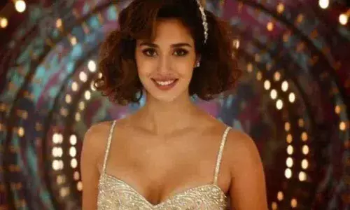 Disha Patani on cloud nine