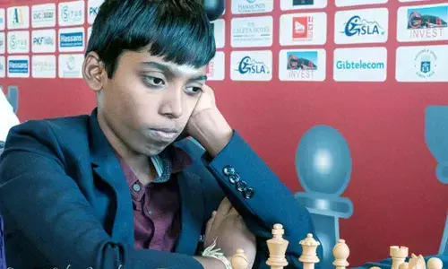 Praggnanandhaa stuns former world champ Topalov in Gibraltar chess
