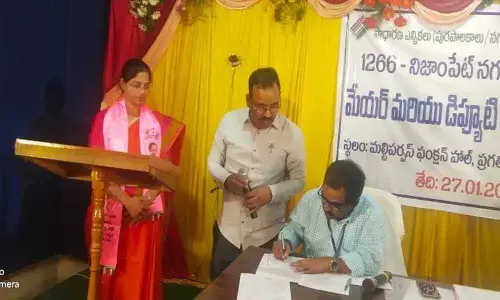 Hyderabad: Former MLAs daughter elected as Nizampets first Mayor