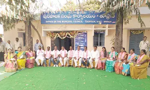 Toopran: New municipal council takes charge