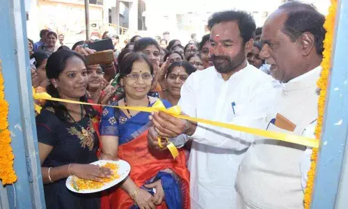 Musheerabad: Kishan Reddy inaugurates skill development training centre