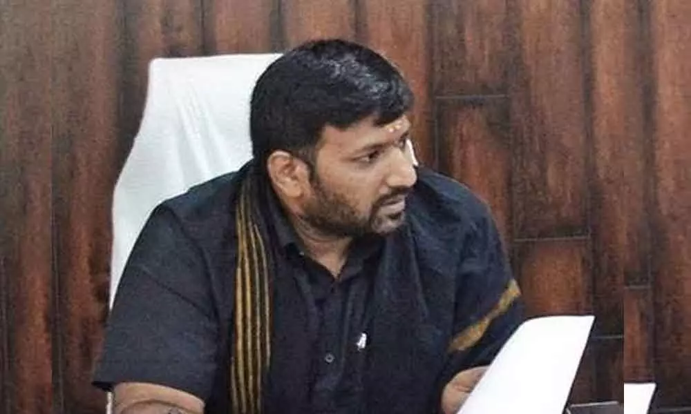 Suryapet collector Amoy Kumar transferred to Rangareddy