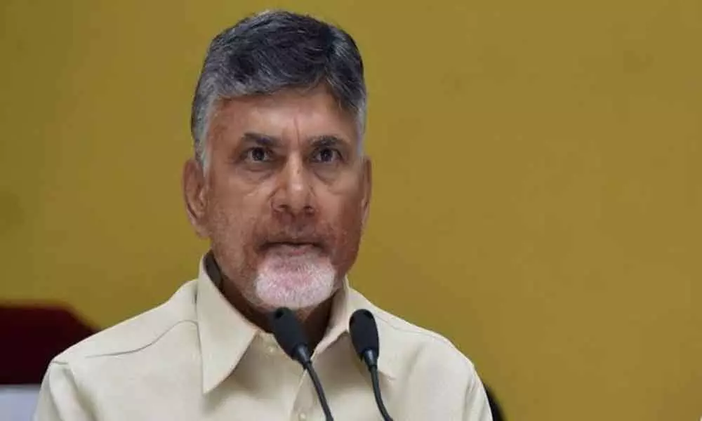 Even national media found fault in Jagans decision on three capitals: Chandrababu Naidu