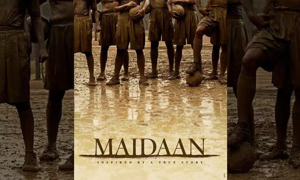 Teaser Poster Of Maidaan Is Out