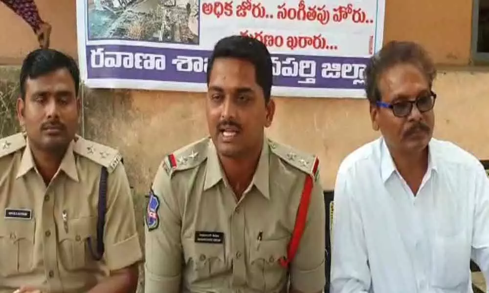 Awareness on road safety held for students in Pebbair